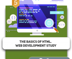 The basics of HTML. Web development study - Programming for children in Baku